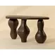 Brinley Dark Brown Outdoor Oval Console Table