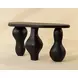 Brinley Black Outdoor Oval Console Table