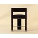 Adamina Abbington Black and Hobbes Night Upholstered Counter Height Stool
