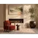 Orina Macchiato and Brown Outdoor Round End Table