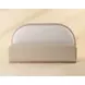 Pella Napa Beige and Hailey Moon Upholstered Banquette