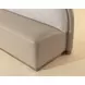 Pella Napa Beige and Hailey Moon Upholstered Banquette