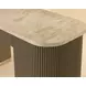 Cataldi Taupe and Cappuccino 62" Writing Desk