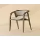 Arco Santa Cruz Oatmeal Upholstered Dining Arm Chair