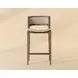 Arco Santa Cruz Oatmeal Upholstered Counter Height Stool