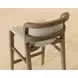 Arco Santa Cruz Oatmeal Upholstered Counter Height Stool
