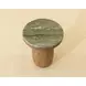 Orina Sage and Brown Outdoor Round End Table