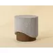 Wisteria Gray and Brown Outdoor Round End Table