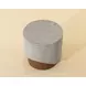 Wisteria Gray and Brown Outdoor Round End Table