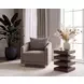 Gannon Gellar Earth Upholstered Arm Chair