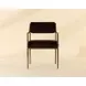 Belen Diamond Mink Upholstered Dining Arm Chair