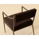 Belen Diamond Mink Upholstered Dining Arm Chair