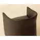 Aria Gellar Earth and Eglinton Espresso Upholstered Swivel Lounge Chair