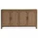 Lindon Belgian Wheat Extendable Rectangular Dining Room Set
