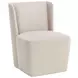 Marbella Piccolo Prosecco Performance Fabric Upholstered Wheeled Dining Chair