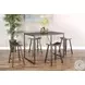 Havenstead Dark Brown 47" Rectangular Counter Height Dining Table