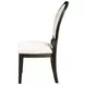 Twyla Cream and Dark Cocoa Side Chair Set of 2