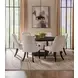 Leandro Burnished Black 60" Round Dining Table