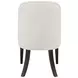 Leandro Cream Performance Fabric Upholstered Side Chair Set of 2