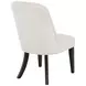 Leandro Cream Performance Fabric Upholstered Side Chair Set of 2