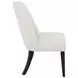 Leandro Cream Performance Fabric Upholstered Side Chair Set of 2