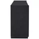 Leandro Burnished Black 3 Door Sideboard