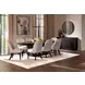 Leandro Burnished Black 3 Door Sideboard