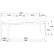 Solano Weathered Mango 90" Extendable Rectangular Dining Table