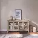 Solano Weathered Mango 2 Glass Door Sideboard
