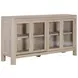 Solano Weathered Mango 2 Glass Door Sideboard