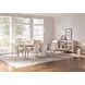 Solano Weathered Mango 2 Glass Door Sideboard