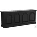 Florence Distressed Black 126" Extendable Dining Room Set