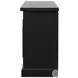 Florence Distressed Black 126" Extendable Dining Room Set