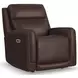 Alister Burnt Umber Triple Power Glider Reclining Living Room Set