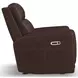 Alister Burnt Umber Triple Power Glider Recliner with USB Charging