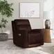 Alister Burnt Umber Triple Power Glider Recliner with USB Charging