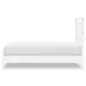 Summerland Pure White Twin Panel Bed