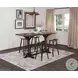 Havenstead Dark Brown Rectangular Pub Table
