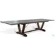 Havenstead Dark Brown 140" Extendable Rectangular Dining Table
