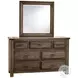 Maple Road Maple Syrup Slat Storage Poster Bedroom Set