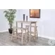 Seabright Natural Rectangular Pub Table