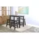 Seabright Black Sand Counter Height Bench