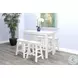 Seabright White 48" Counter Height Dining Table