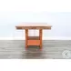 Maple Haze Beige 72" Extendable Rectangular Adjustable Height Storage Dining Table