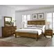 Maple Road Antique Amish King Mansion Panel Bed