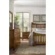 Maple Road Antique Amish King Slat Poster Bed