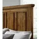 Maple Road Antique Amish King Mansion Panel Bed