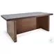 Autumn Echo Dark Brown 86" Rectangular Counter Height Dining Table