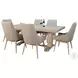Golden Grove Natural 84" Rectangular Dining Table