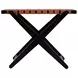 Cipriani Orange and Black 24" Luggage Rack